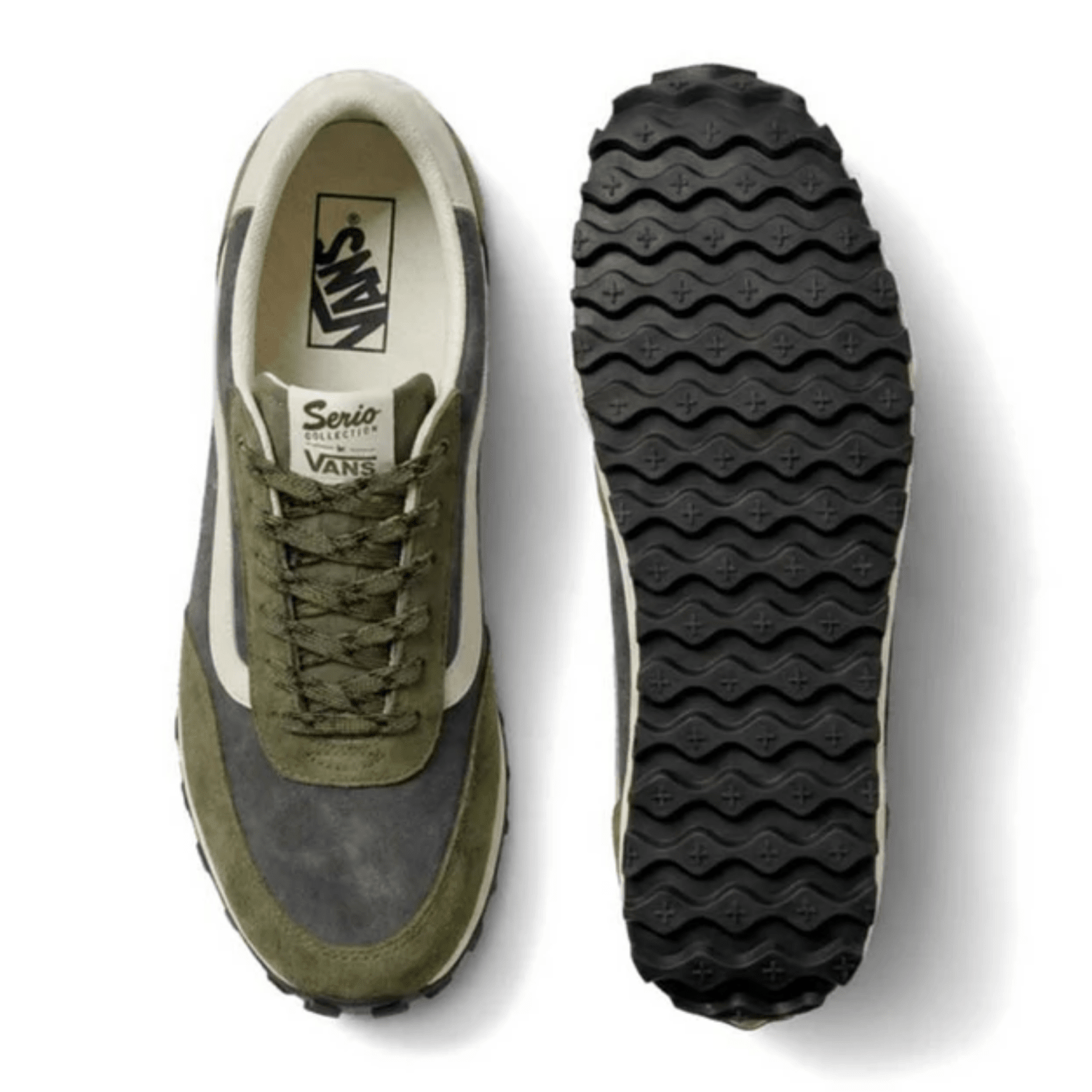Vans Women's Premium Style 152 in Retro Mossy Olive - Getoutside Shoes