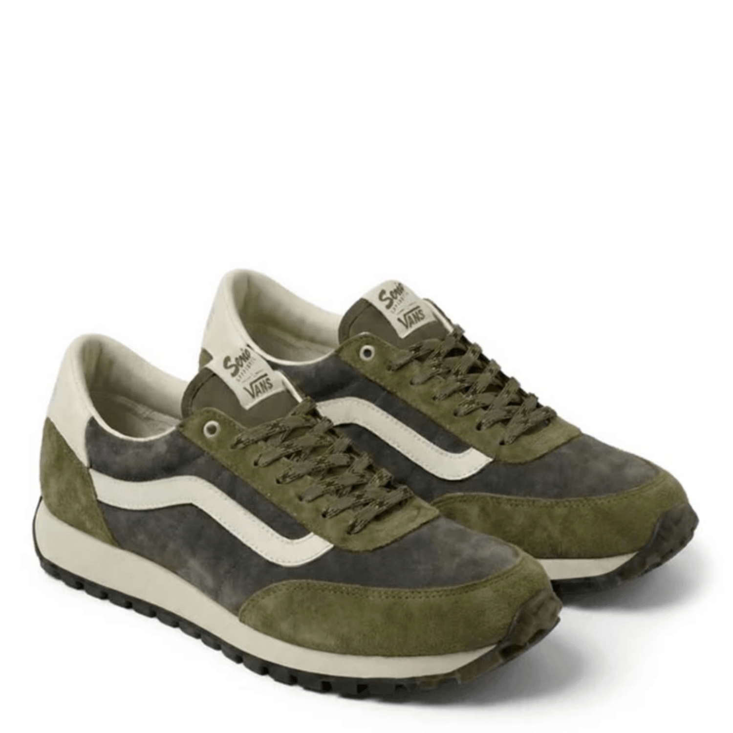 Vans Women's Premium Style 152 in Retro Mossy Olive - Getoutside Shoes