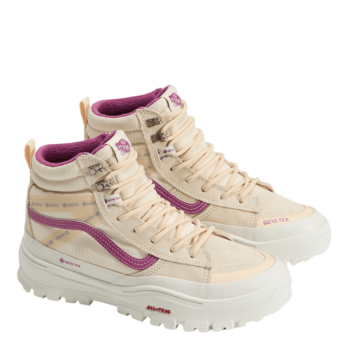 Vans Women's Sk8-Hi GORE-TEX Insulated in Sand White - Getoutside Shoes