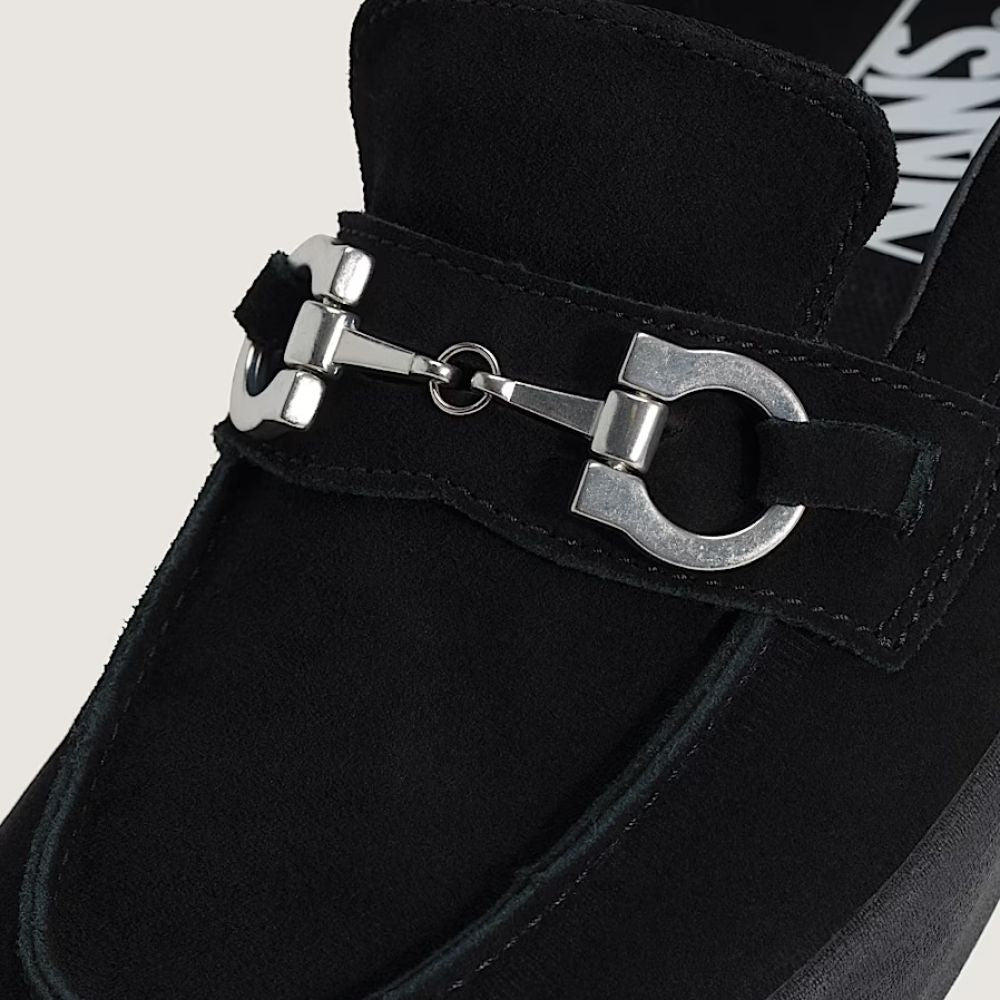 Vans Women's Skate Loafer in Horsebit Black - Getoutside Shoes