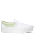 Vans Women's Slip-On Stackform in Green/True White - Getoutside Shoes