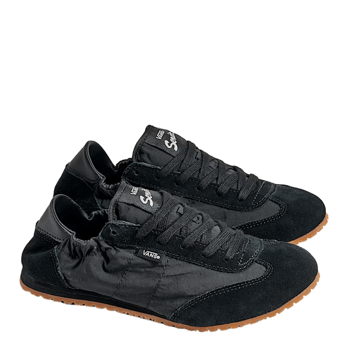 Vans Women's Super Lowpro Ballet Light in Black - Getoutside Shoes