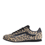 Vans Women's Super Lowpro in Leopard Orange/Black - Getoutside Shoes