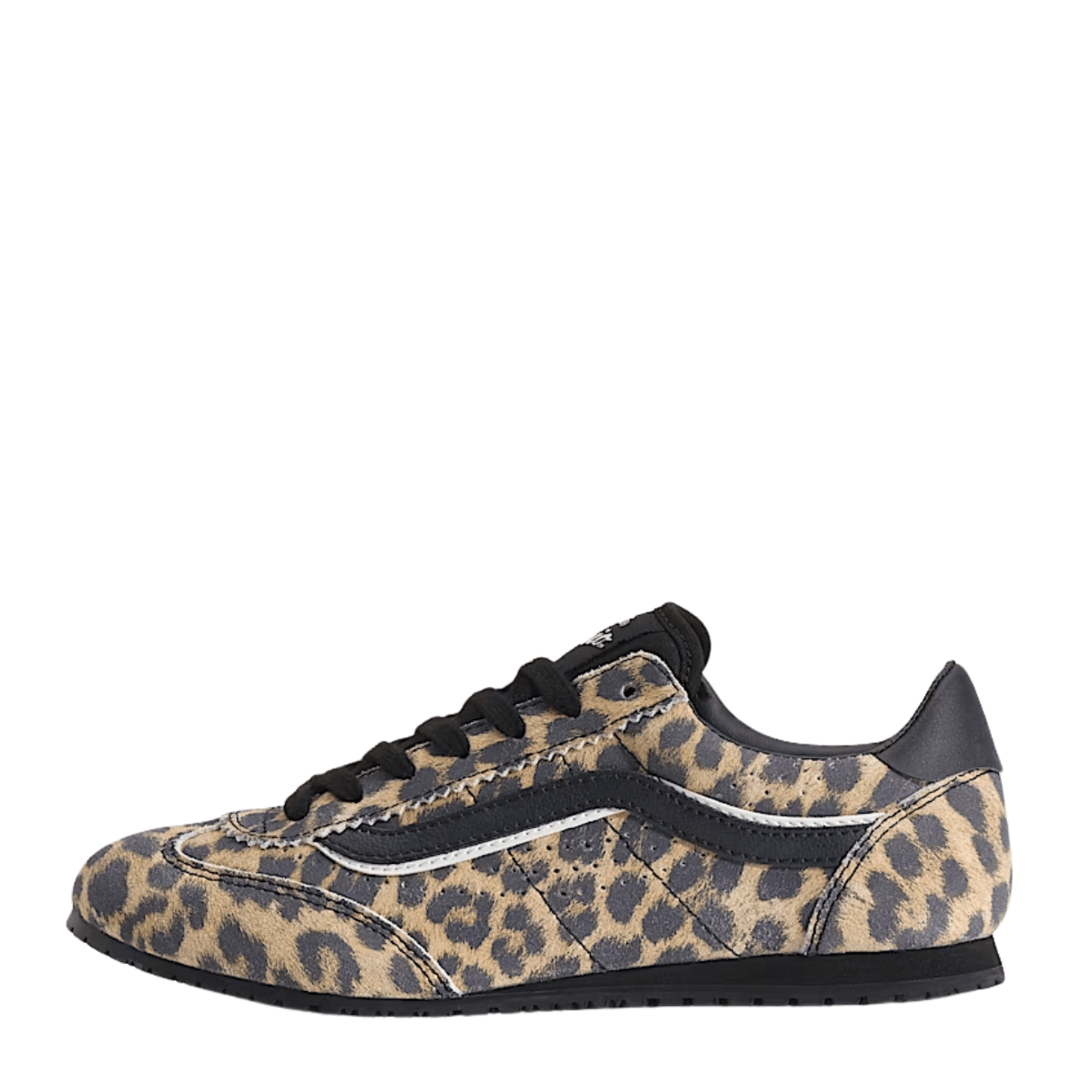 Vans Women's Super Lowpro in Leopard Orange/Black - Getoutside Shoes