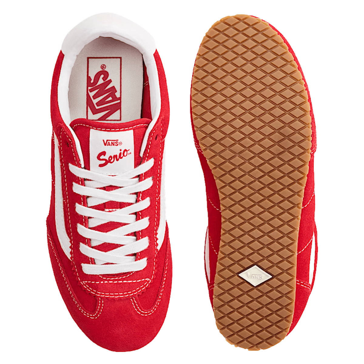 Vans Women's Super Low Pro in Racing Red | Getoutsideshoes.com