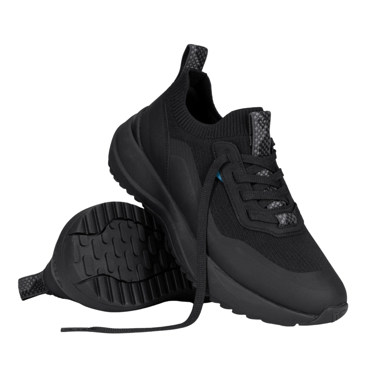 Vessi Men's Stormburst Low Top in Black - Getoutside Shoes