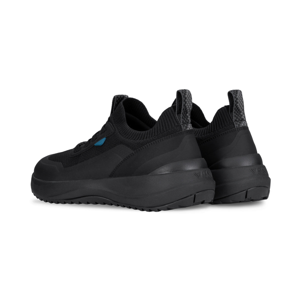Vessi Men's Stormburst Low Top in Black - Getoutside Shoes