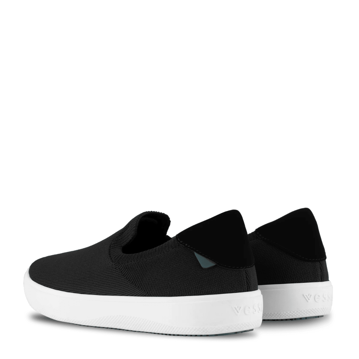 Vessi Women's Boardwalk Slip-On in Boulder Black - Getoutside Shoes