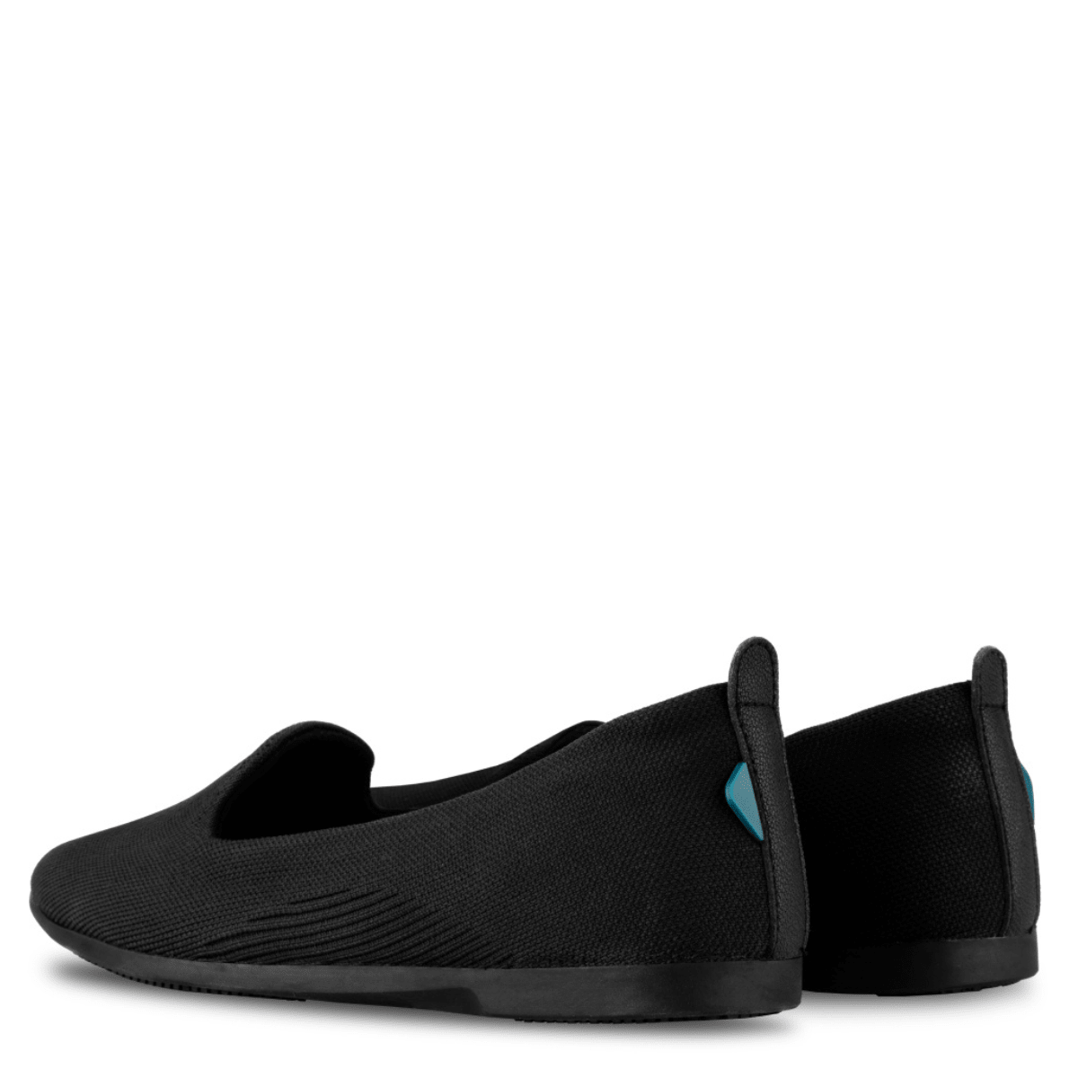 Vessi Women's Market Flat in Black - Getoutside Shoes