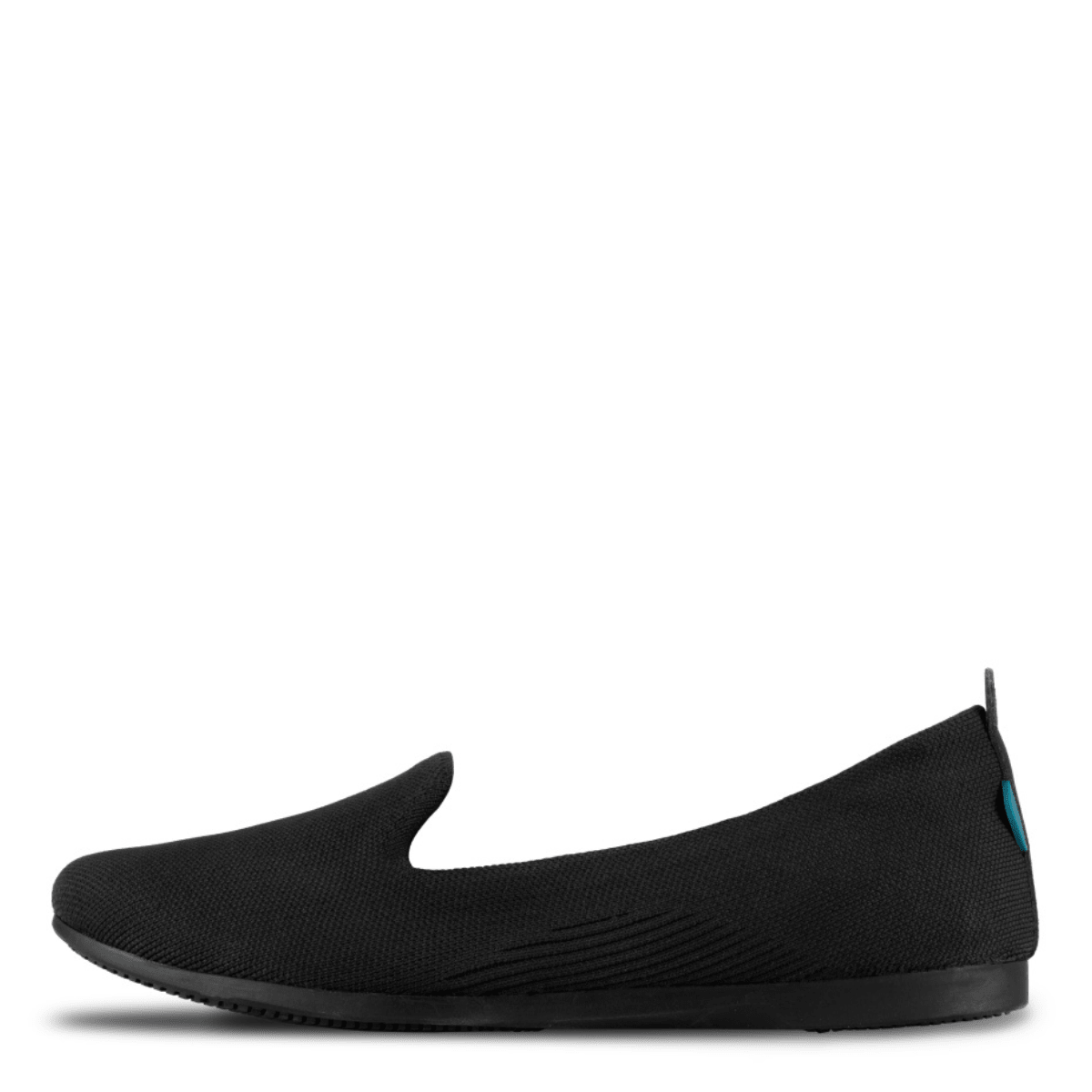 Vessi Women's Market Flat in Black - Getoutside Shoes