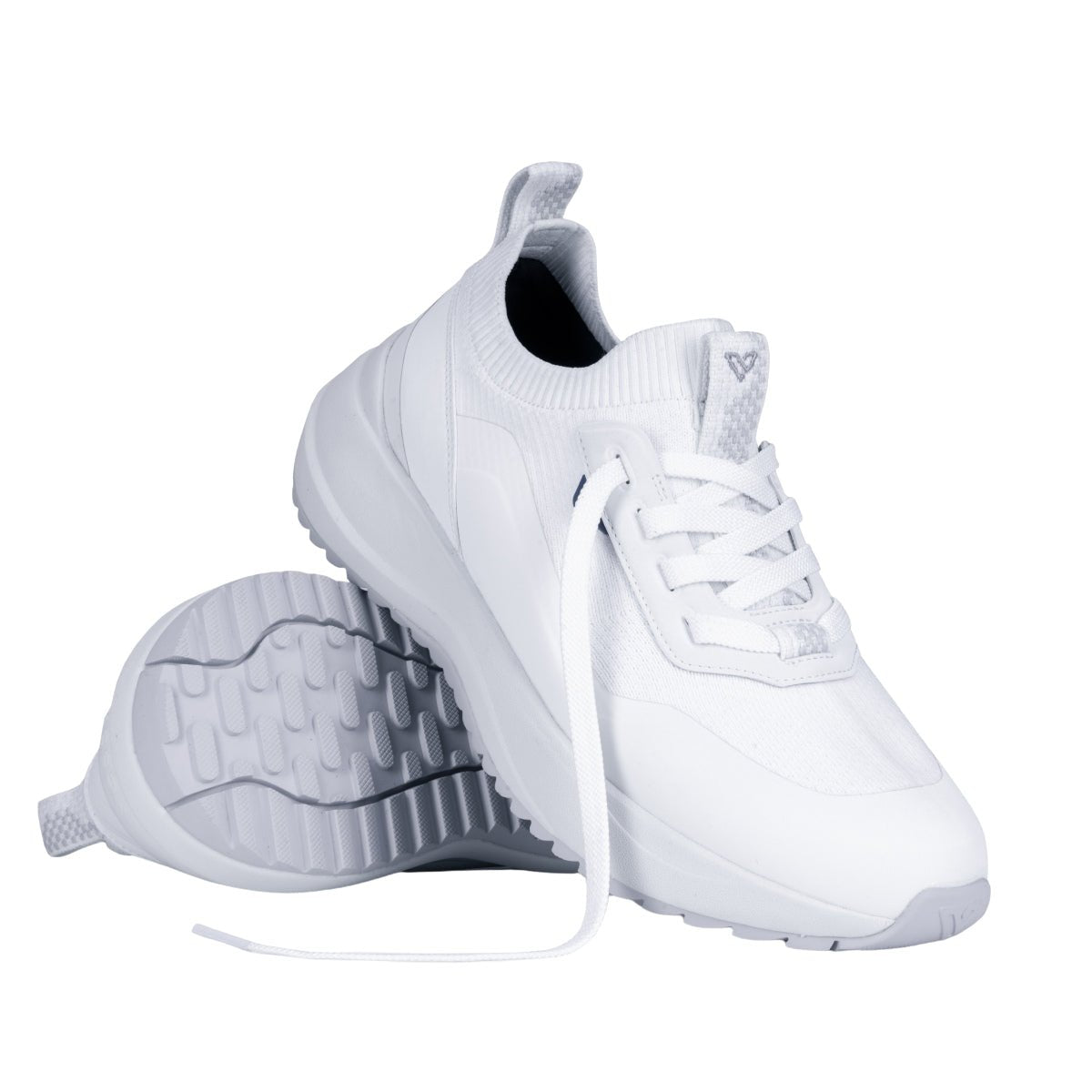Vessi Women's Stormburst Low Top in White - Getoutside Shoes