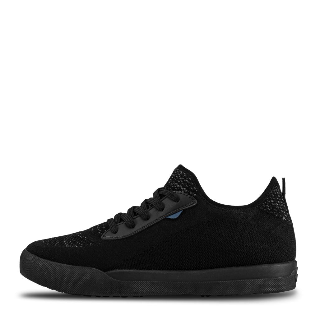 Vessi Women's Weekend in Asphalt Black/Black - Getoutside Shoes