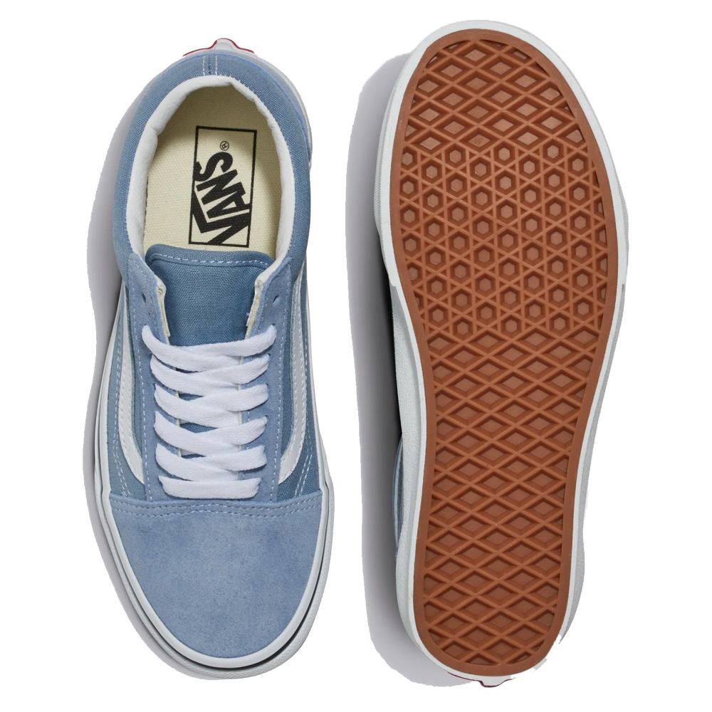 Vans Old Skool in Dusty Blue Getoutsideshoes Getoutside Shoes