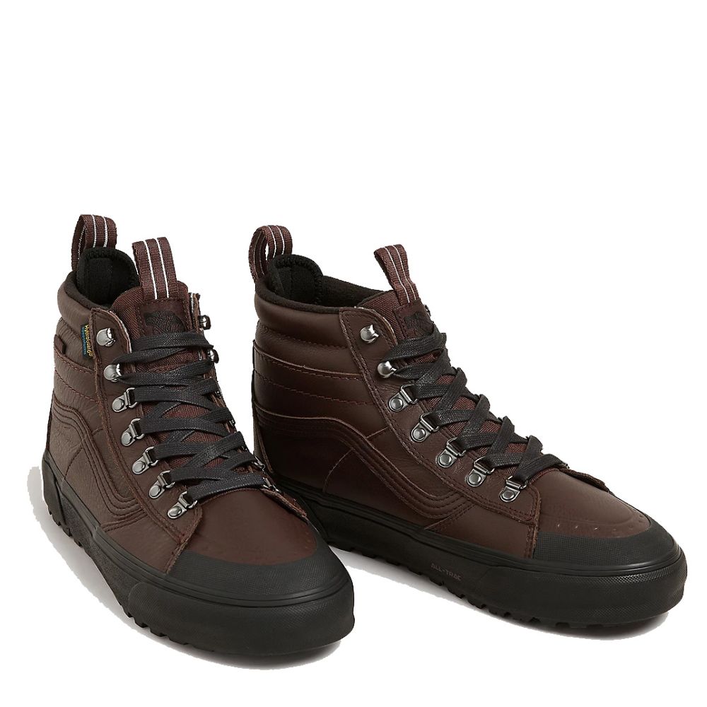 Vans Men's MTE Sk8-Hi Waterproof in Brown