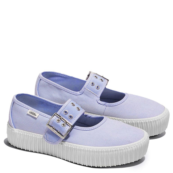 Vans Women's Mary Jane Creeper in Grunge Ballet Halogen Blue