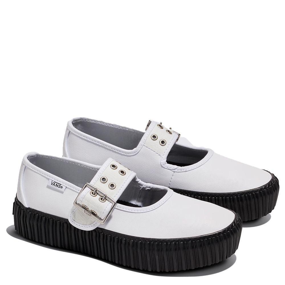 Vans Women's Mary Jane Creeper in Grunge Ballet White/Black