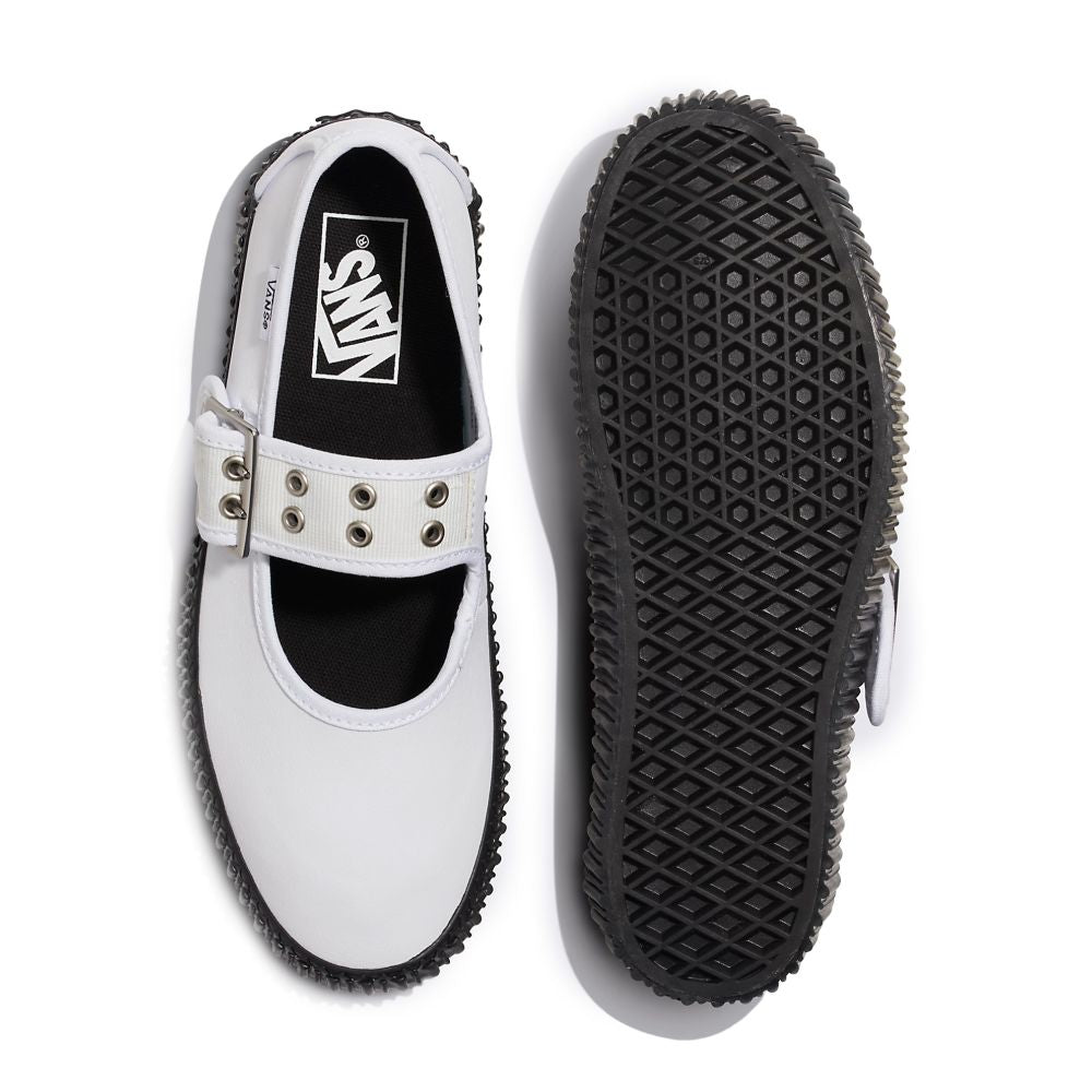 Vans Women's Mary Jane Creeper in Grunge Ballet White/Black