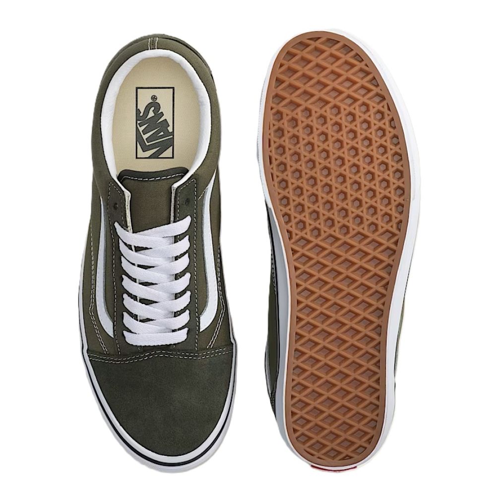 Vans Old Skool in Obsidian Fern Green