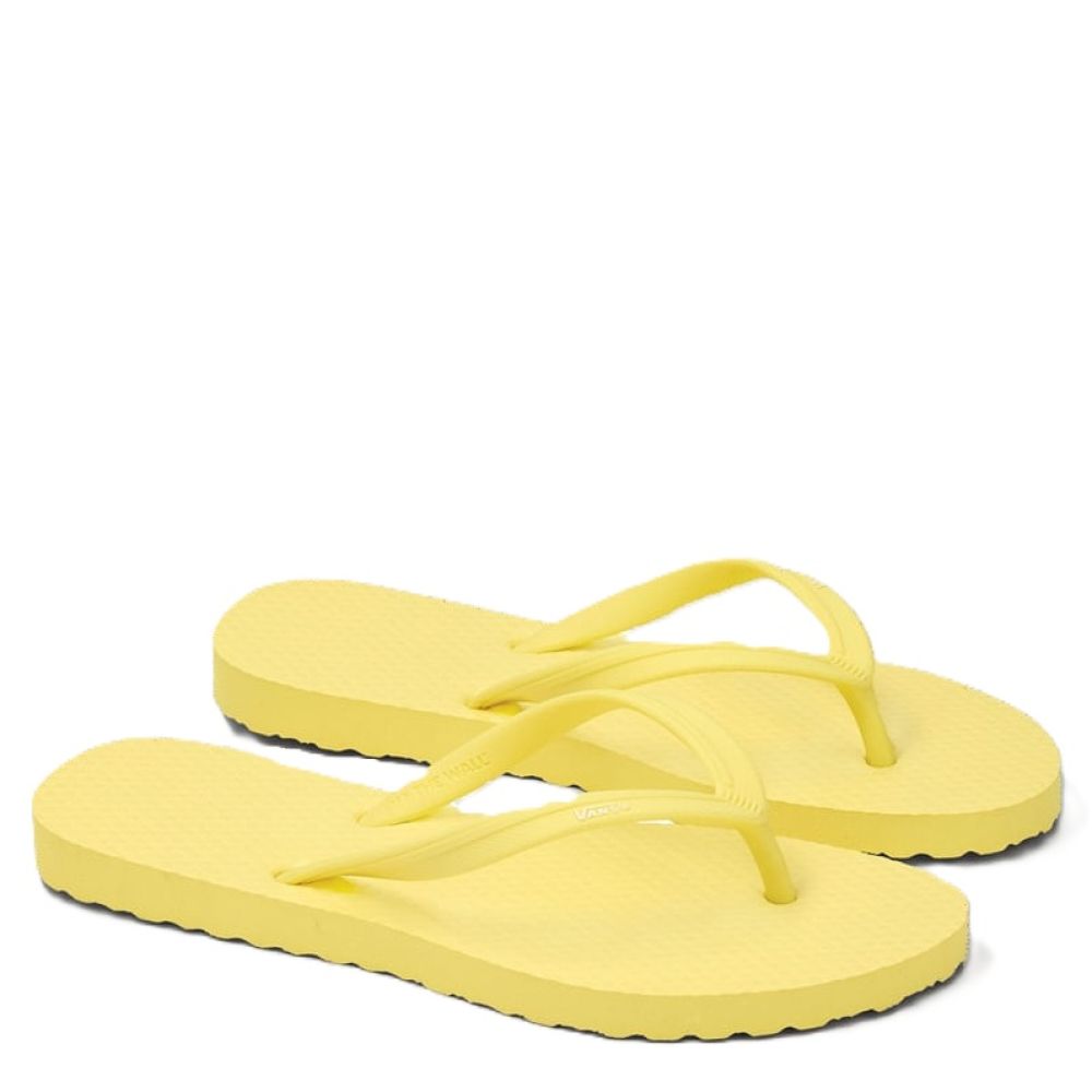 Vans Women's Makena Sandal in Faded Yellow