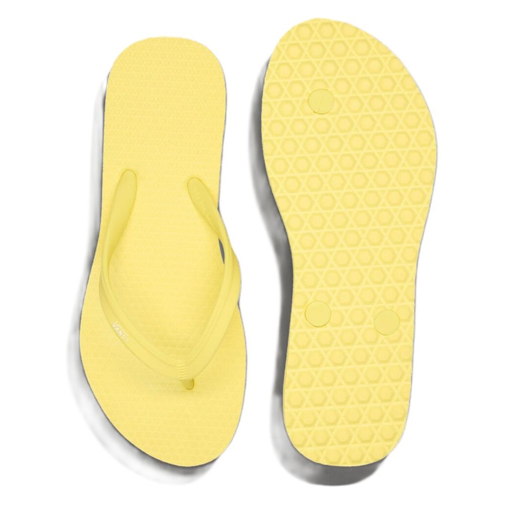 Vans Women's Makena Sandal in Faded Yellow