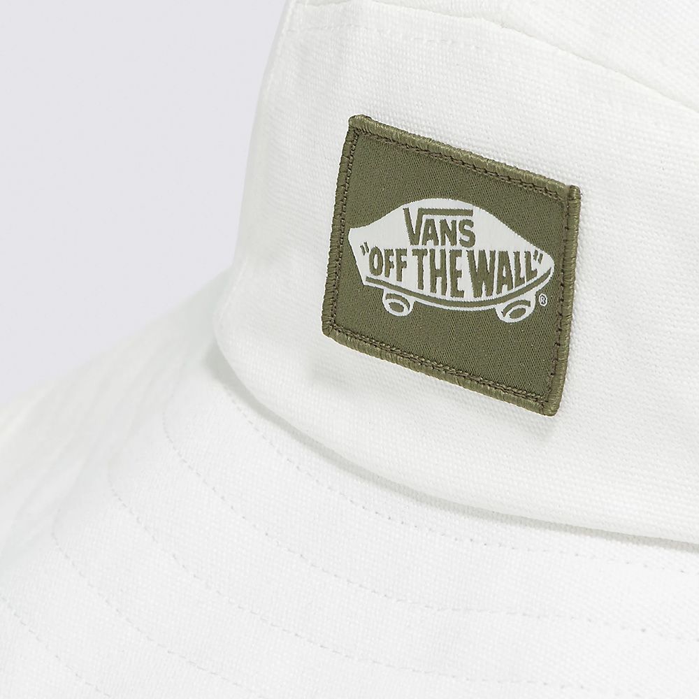 Vans Sunny Side Bucket Hat in Marshmallow