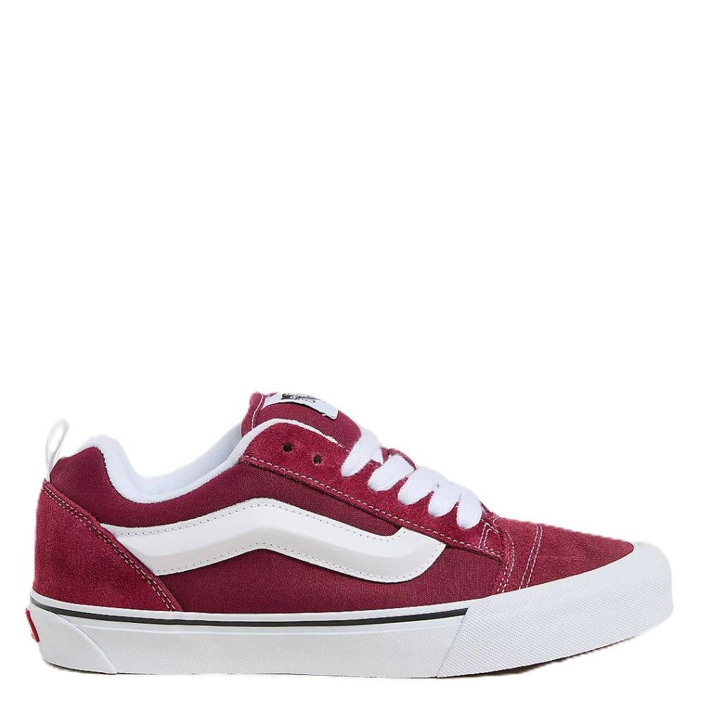 Vans Men's Knu Skool in Burgundy