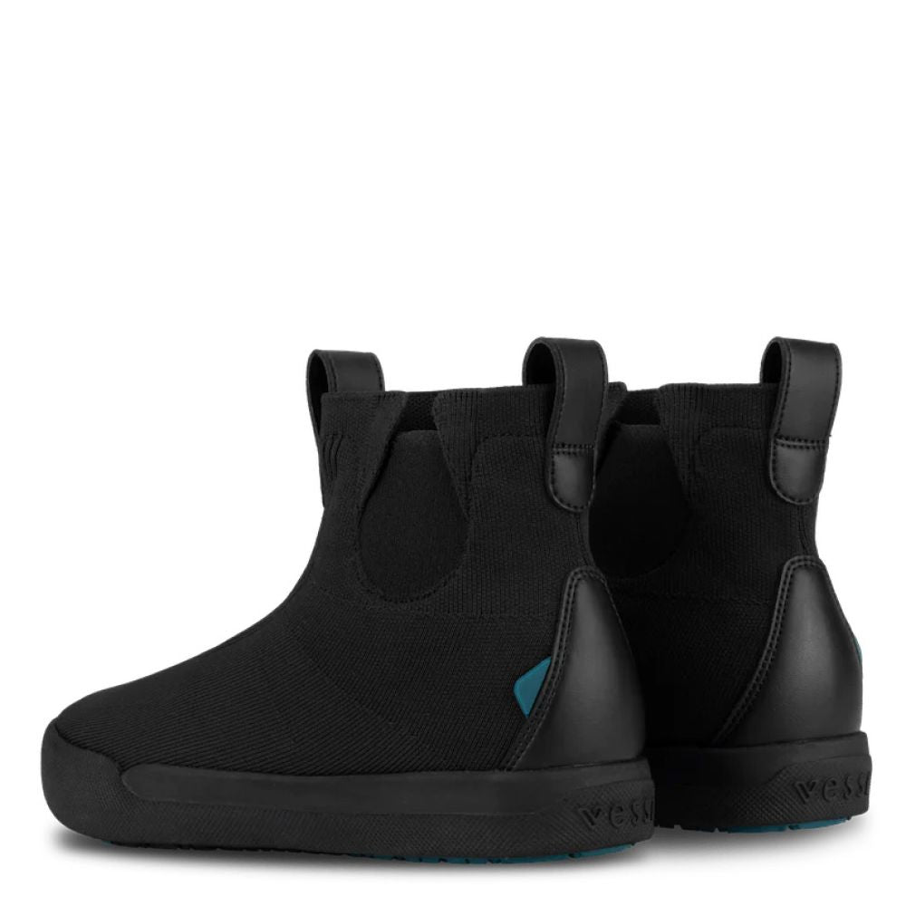 Vessi Men's Weekend Chelsea in Asphalt Black on Black