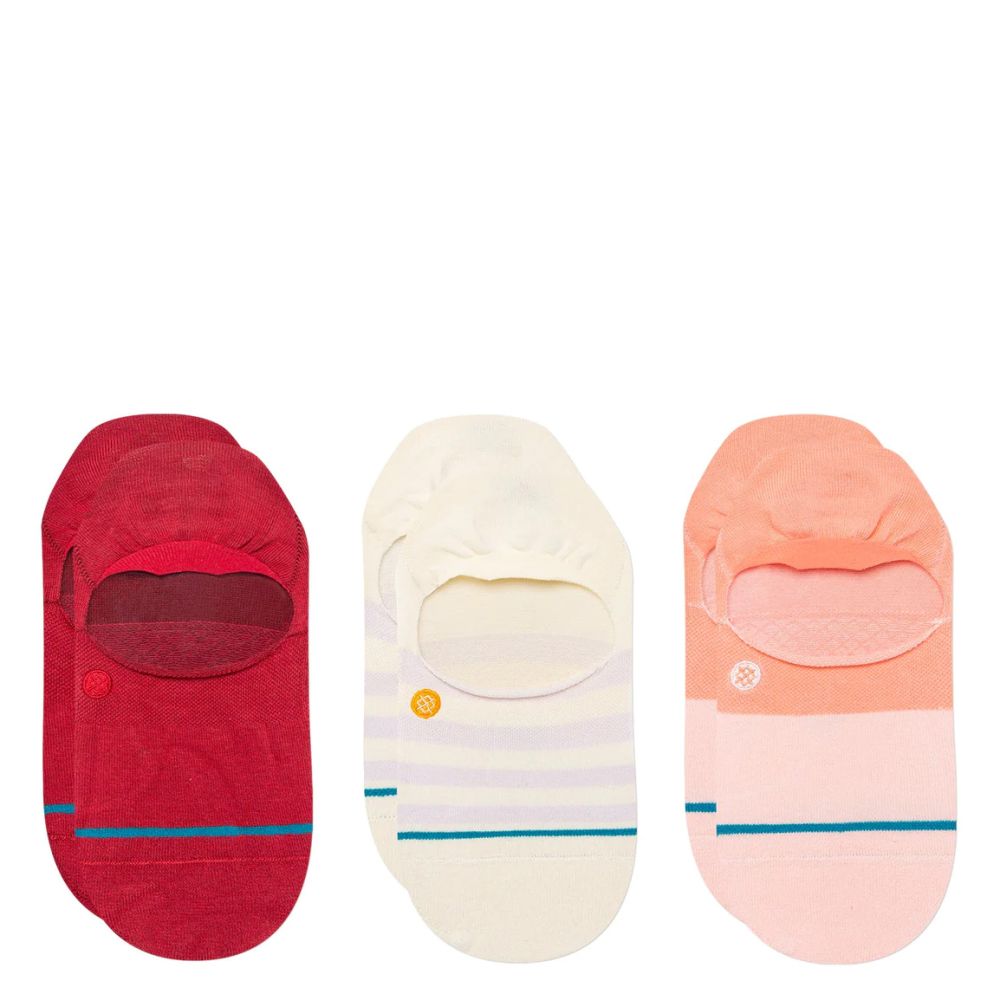 Stance Women&#39;s Cotton No Show 3-Pack in Peach