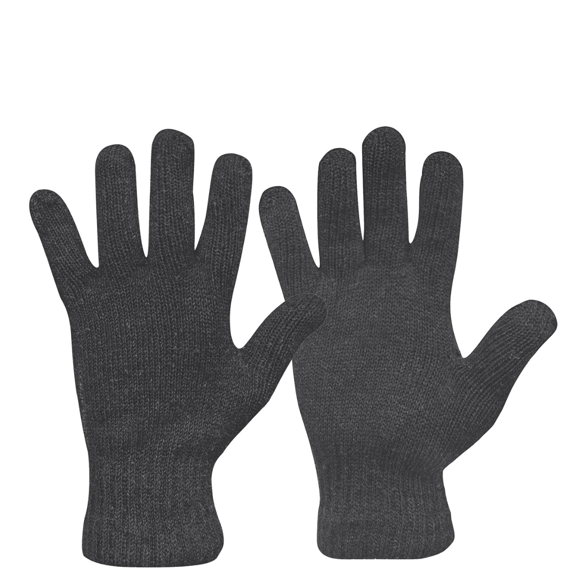 World Famous Insulated Thermal Gloves in Black - Getoutside Shoes