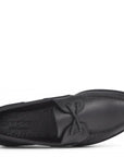 Sperry Men's Authentic Original Leather Boat Shoe in Black