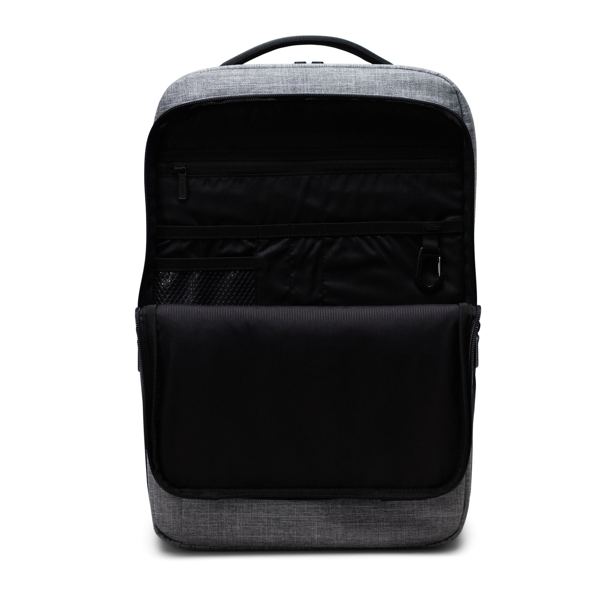 Herschel Kaslo Backpack Tech in Raven Crosshatch