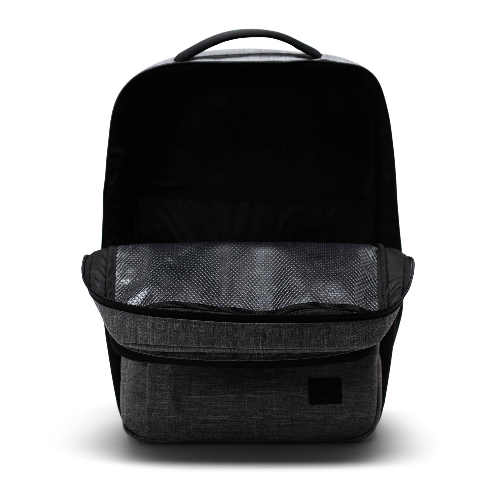 Herschel Kaslo Backpack Tech in Raven Crosshatch