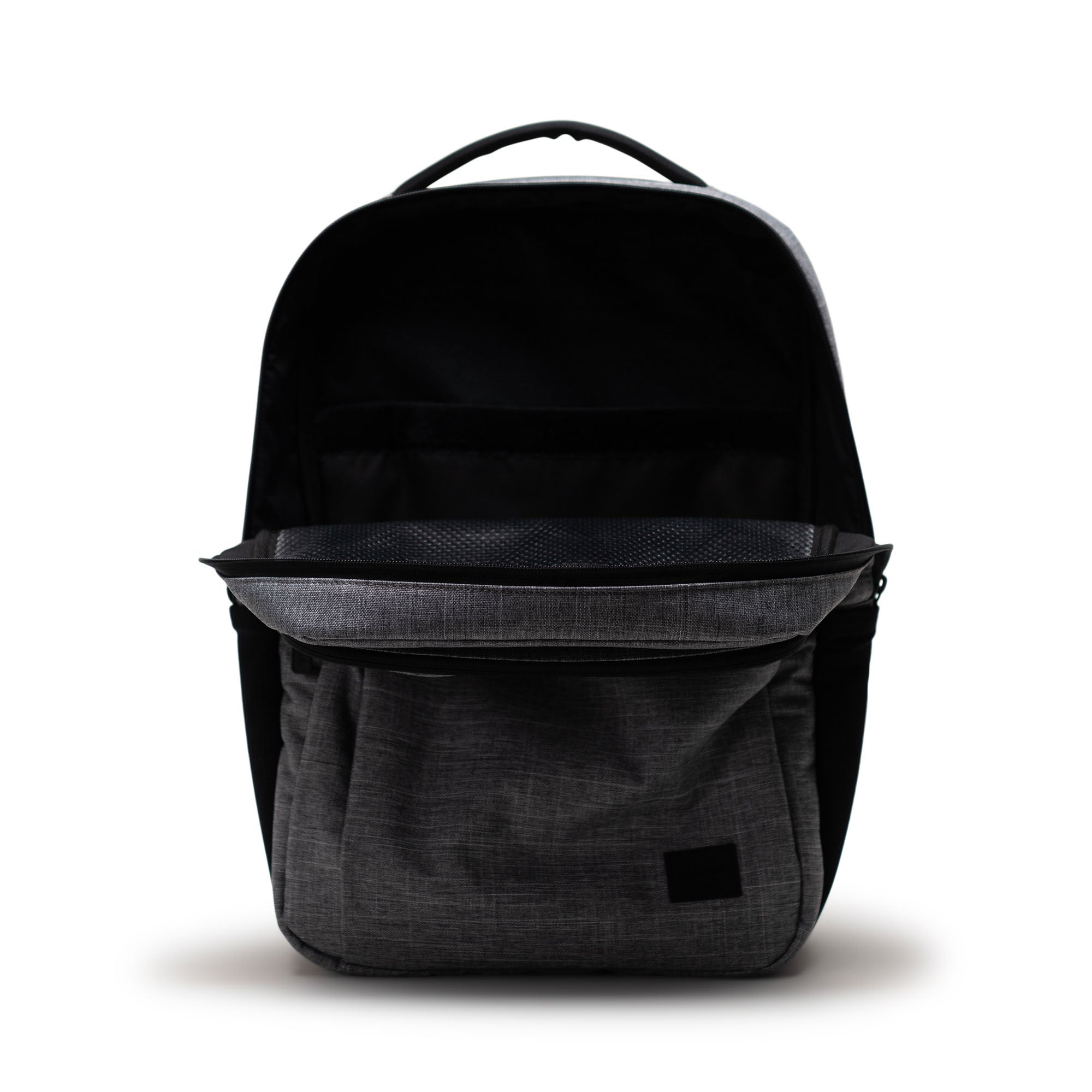 Herschel Kaslo Daypack Tech in Raven Crosshatch