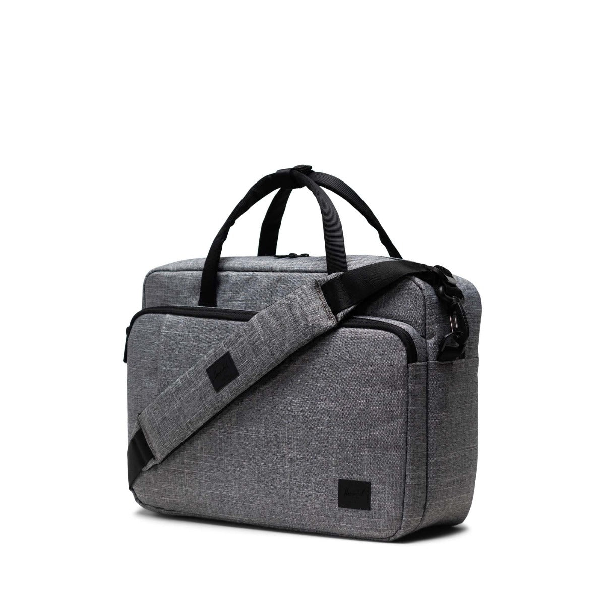 Herschel Tech Gibson in Raven Crosshatch