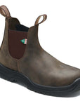 Blundstone Work & Safety Boot 180 in Waxy Rustic Brown