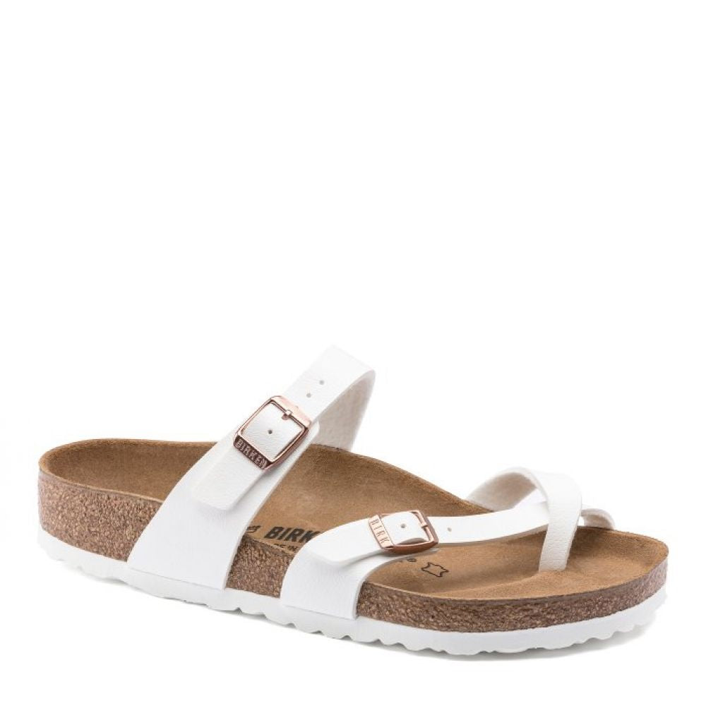 Birkenstock Women&#39;s Mayari Birko-Flor in White