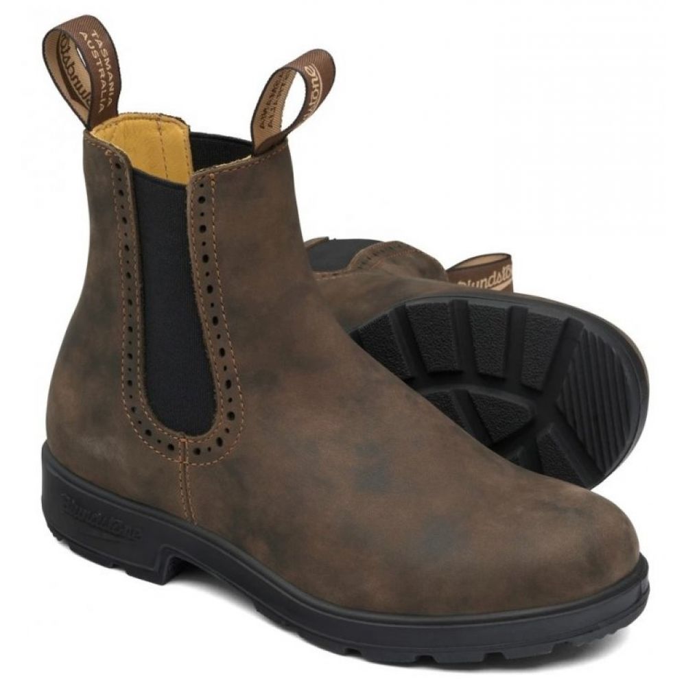 Blundstone Women&#39;s Original Hi Top 1351 in Rustic Brown