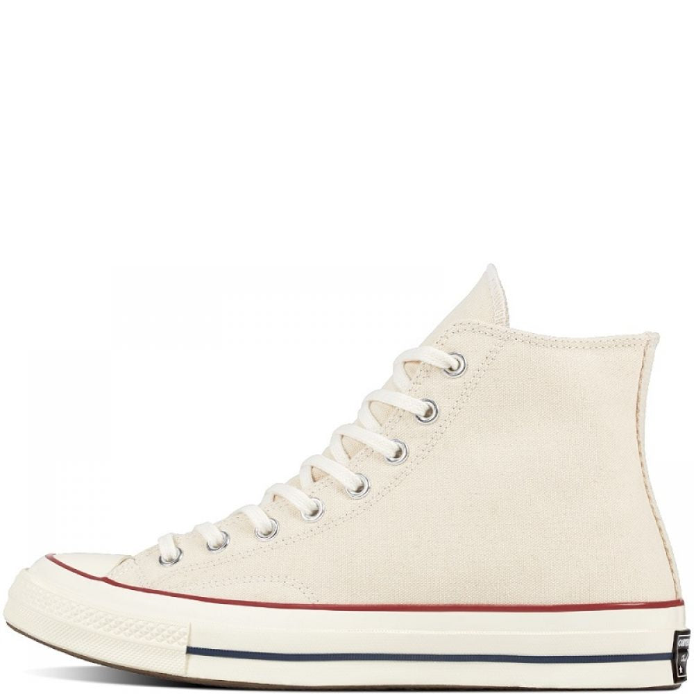 Converse Chuck 70 Hi in Parchment/Egret/White
