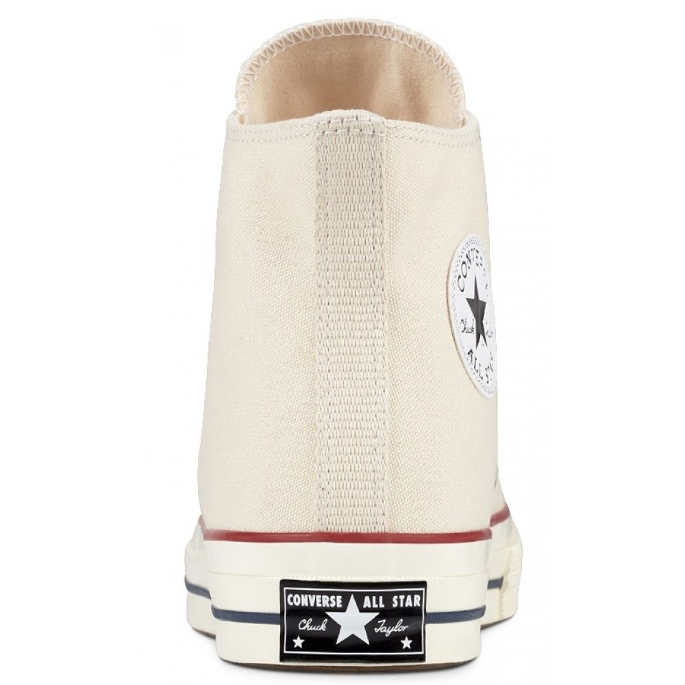Converse Chuck 70 Hi in Parchment/Egret/White