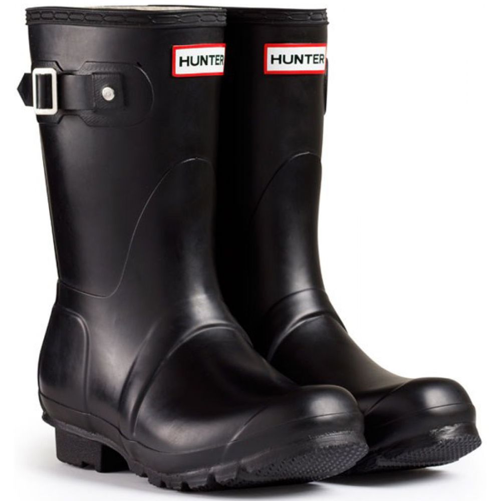 Hunter Women&#39;s Original Short Rain Boots in Black