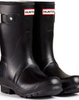 Hunter Women's Original Short Rain Boots in Black