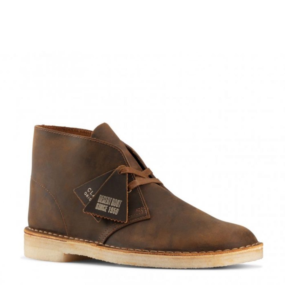 Clarks Men's Desert Boot in Beeswax (New) - Main Image