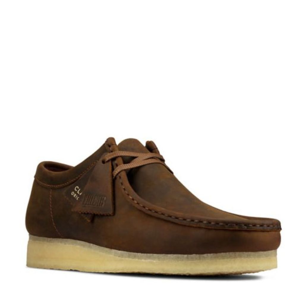 Clarks Men&#39;s Wallabee in Beeswax