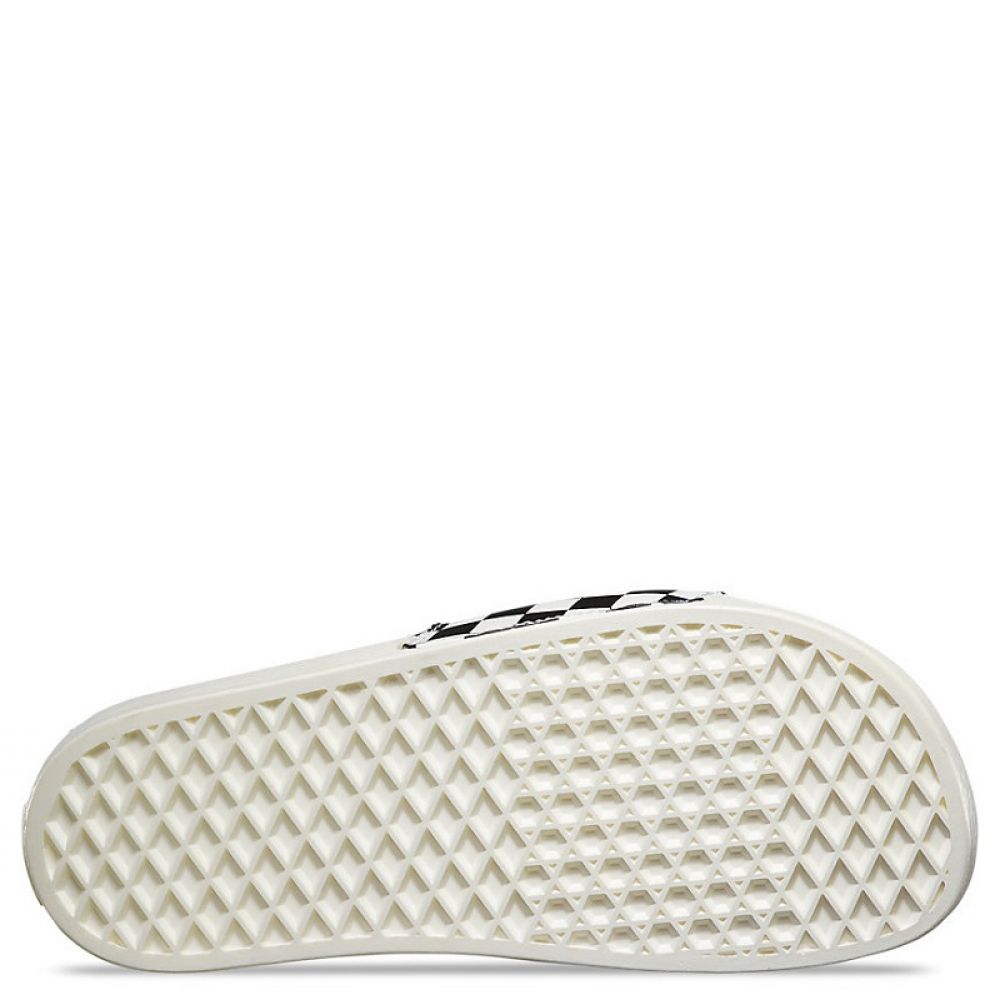 Vans Women&#39;s Slide-On in Checkerboard White/Black