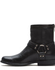 Frye Women's Phillip Harness Short Boot in Black