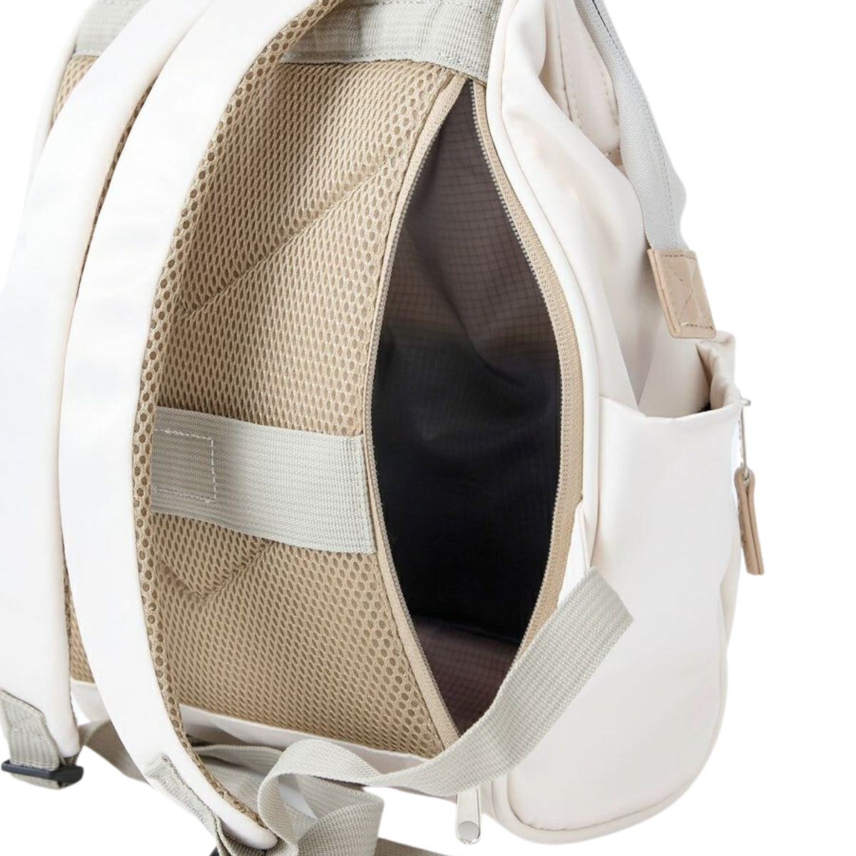 Anello Eleanor Backpack Small in Ivory