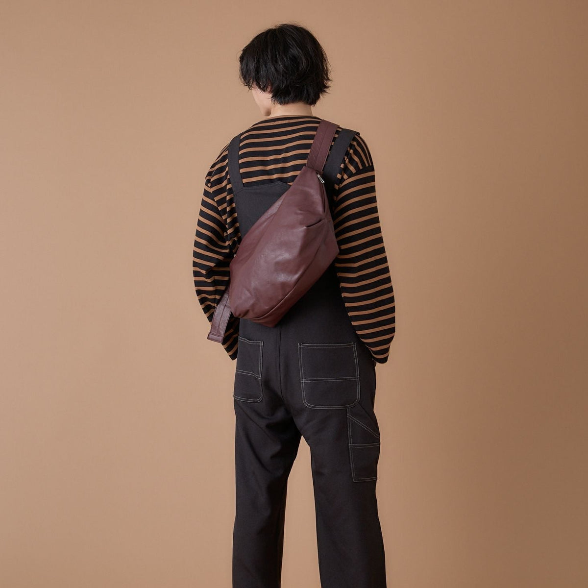 Anello Legato Hammock Bag Regular in Burgundy