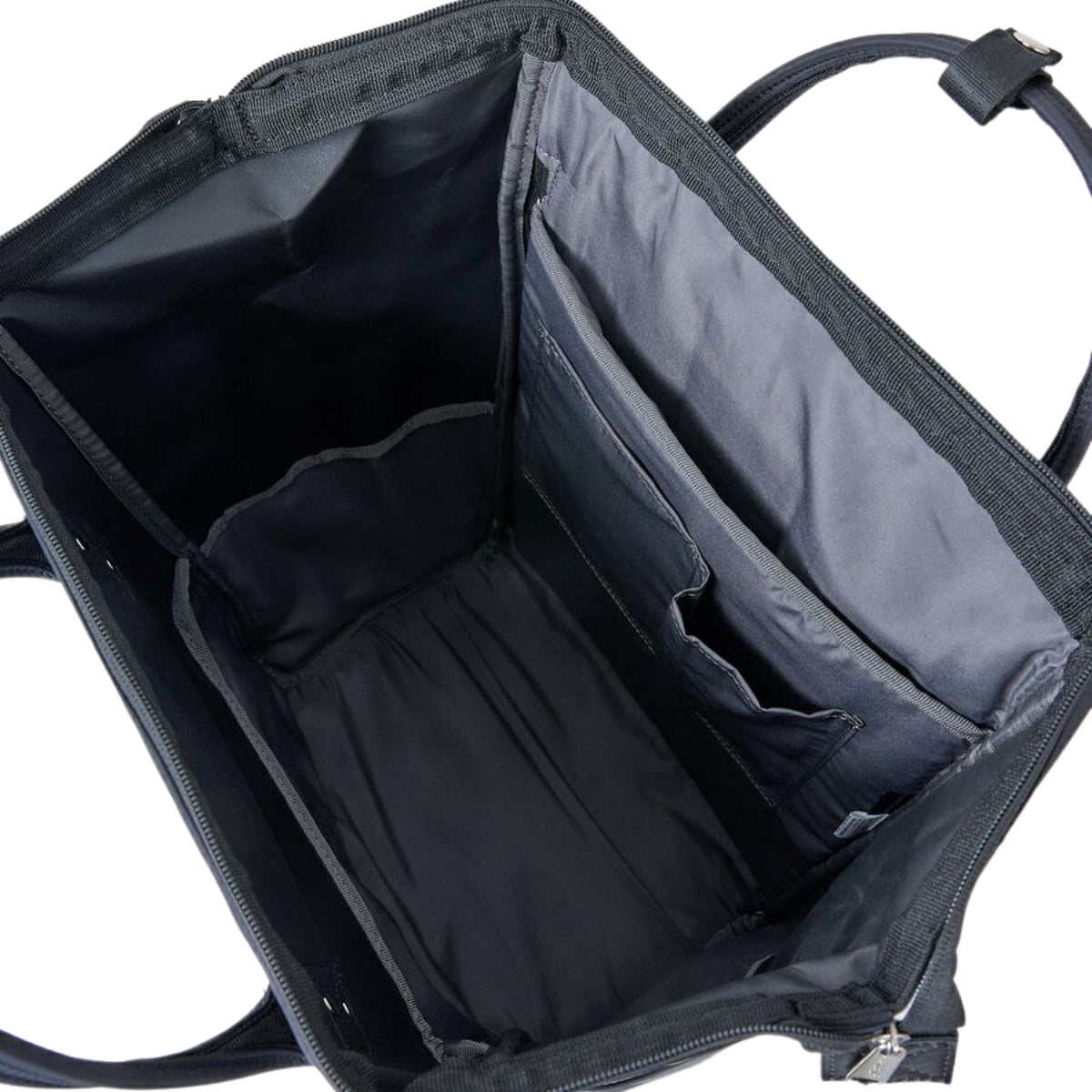 Anello Premium Clasp Backpack Large in Black