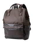 Anello Premium Clasp Backpack Large in Brown