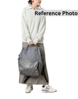 Anello Premium Clasp Backpack Large in Brown